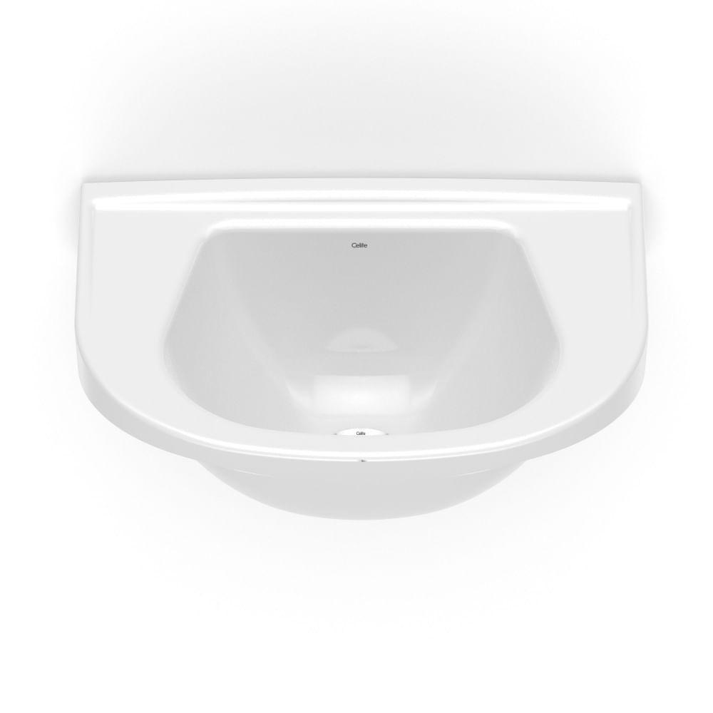 Lavatório Suspenso 41x29,5cm Branco - 1910380013300 - Celite - 1