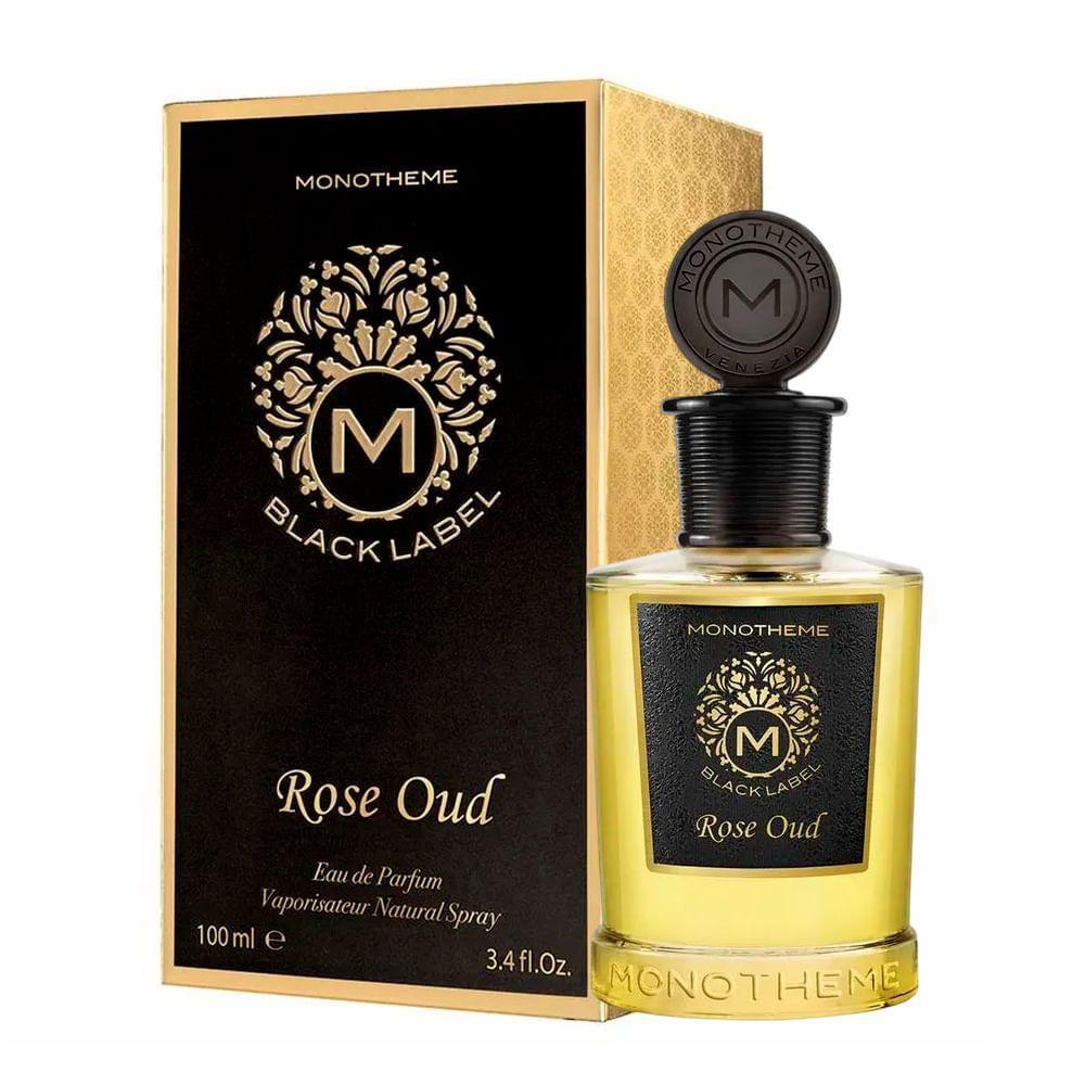 Monotheme Black Label Rose Oud Eau De Parfum - Perfume Unissex 100ml - 2