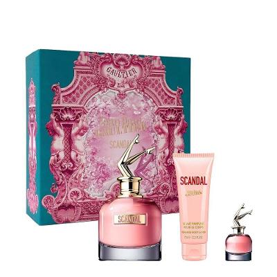 Kit Jean Paul Gaultier Scandal Feminino Edp 80ml + 6ml + Loção 75ml