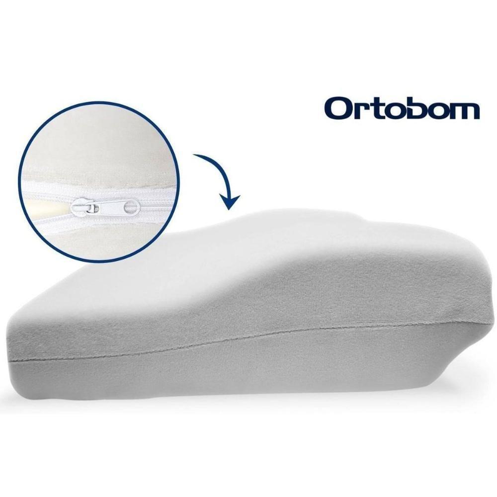 Travesseiro Viscoelástico Conforto Anatômico (38x52) - Ortobom - 7