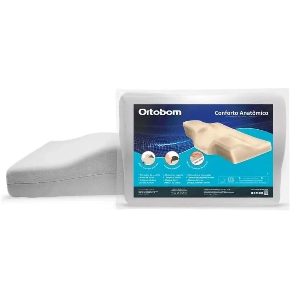 Travesseiro Viscoelástico Conforto Anatômico (38x52) - Ortobom - 8