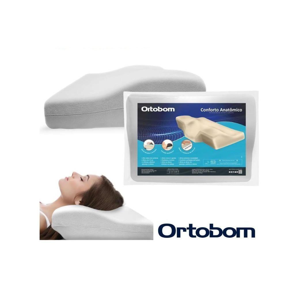 Travesseiro Viscoelástico Conforto Anatômico (38x52) - Ortobom - 9