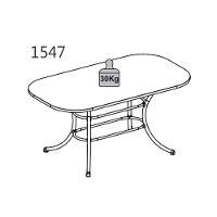 Sala De Jantar Completa 1547 C- Tampo Madeirado 136x80cm E 6 Cadeiras 1738 Preto - Carraro - 9