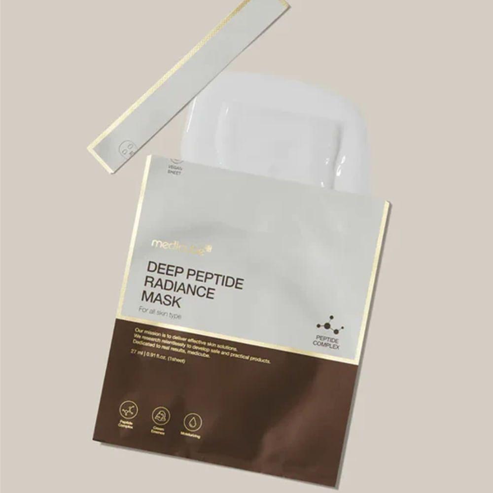Medicube Deep Peptide Radiance Mask - Máscara Facial 27g - 2