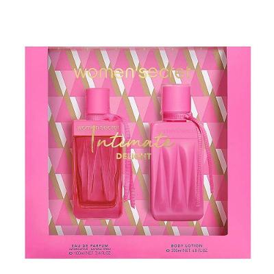 Kit Women Secret Intimate Delight Eau De Parfum 100ml + Body Lotion 200ml