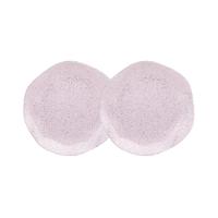 Conjunto 2 Pratos De Sobremesa 21,5cm Ryo Pink Sand Porcelana Oxford - 1