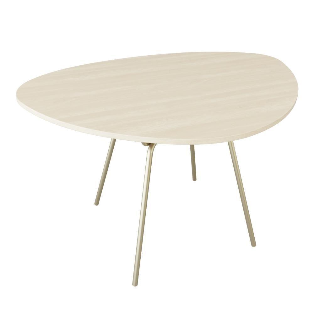 Mesa De Jantar Orgânica Soho 120cm Acácia Mel - Est.champ - 7