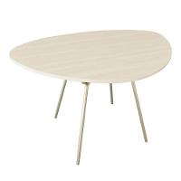 Mesa De Jantar Orgânica Soho 120cm Acácia Mel - Est.champ - 7