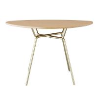 Mesa De Jantar Orgânica Soho 120cm Acácia Mel - Est.champ - 8