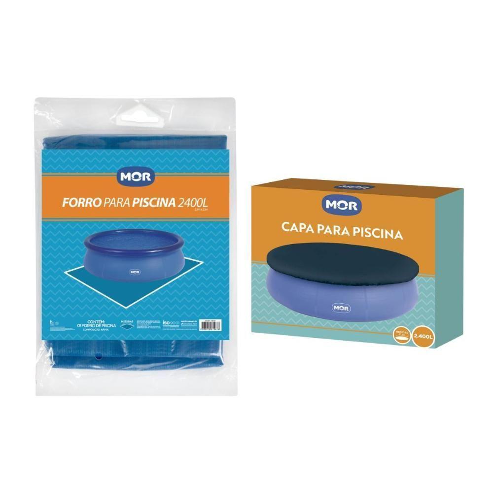 Capa E Forro Para Piscina 2400 Litros Mor - 4