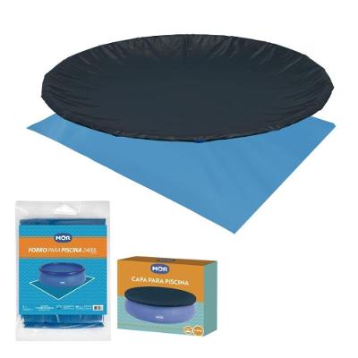 Capa E Forro Para Piscina 2400 Litros Mor
