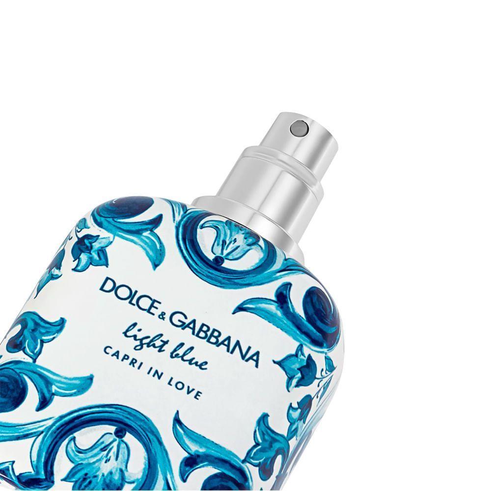 Dolce & Gabbana Light Blue Capri In Love Pour Homme Edp - Perfume Masculino 50ml - 4
