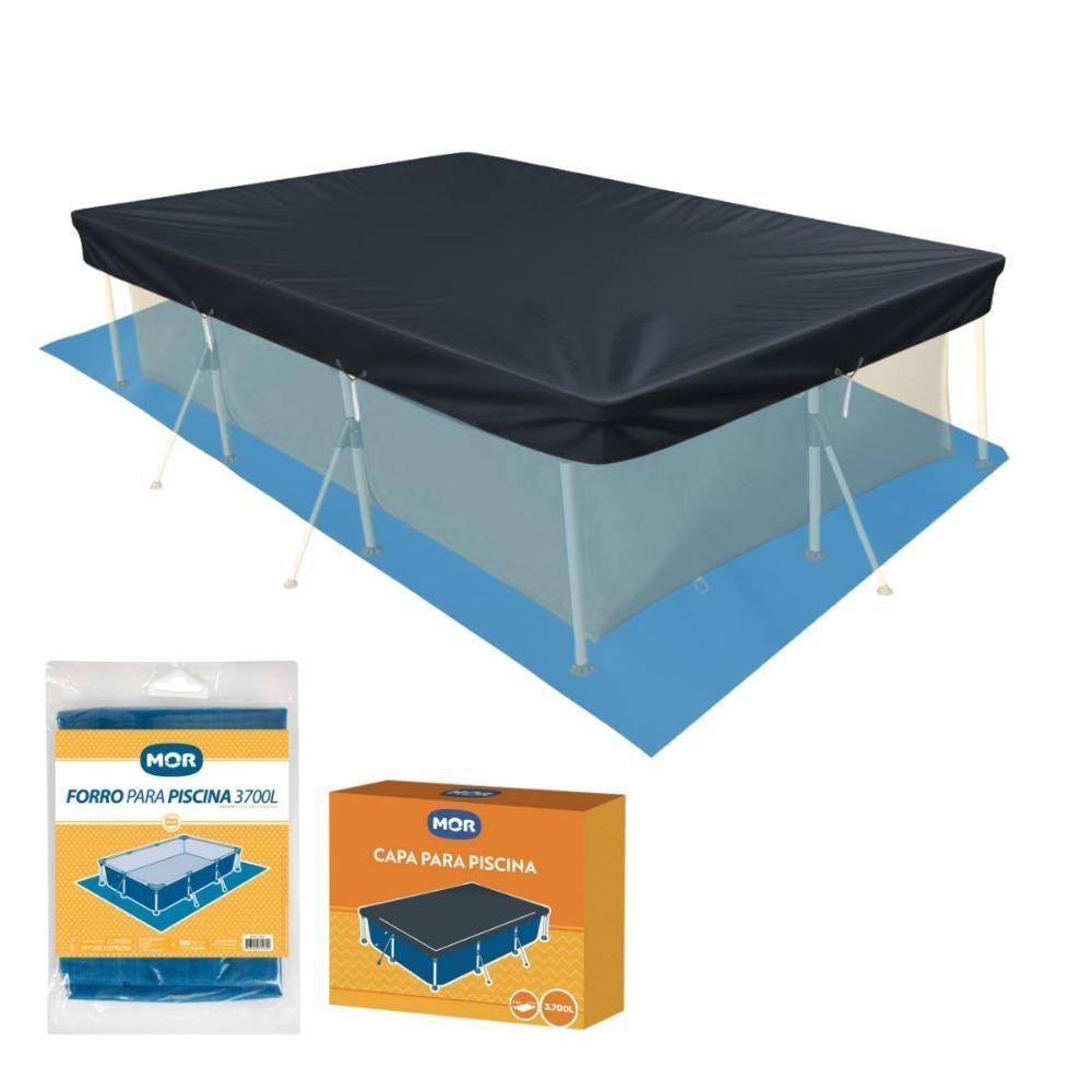 Capa E Forro Para Piscina 3700 Litros Mor - 2