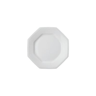 Prato De Sobremesa Prisma Branco 20,5 Cm Porcelana Schmidt