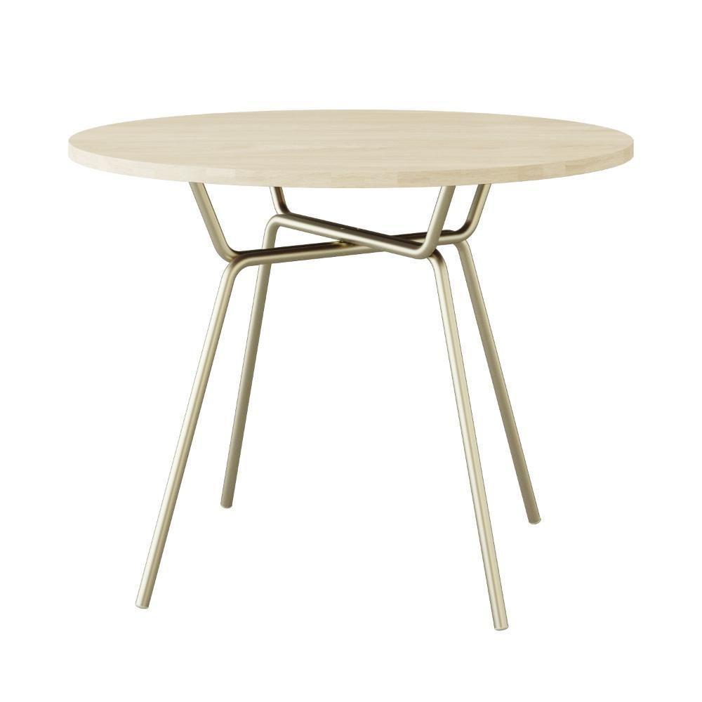 Mesa De Jantar Redonda Soho 90cm Ciliegio - Est.champ - 6