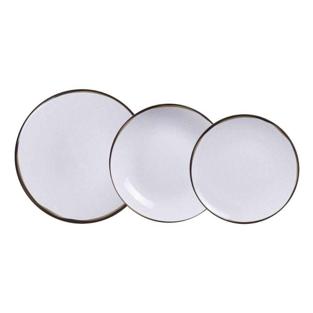 Jogo De Pratos 12 Peças Porcelana Canyon Tramontina - 1