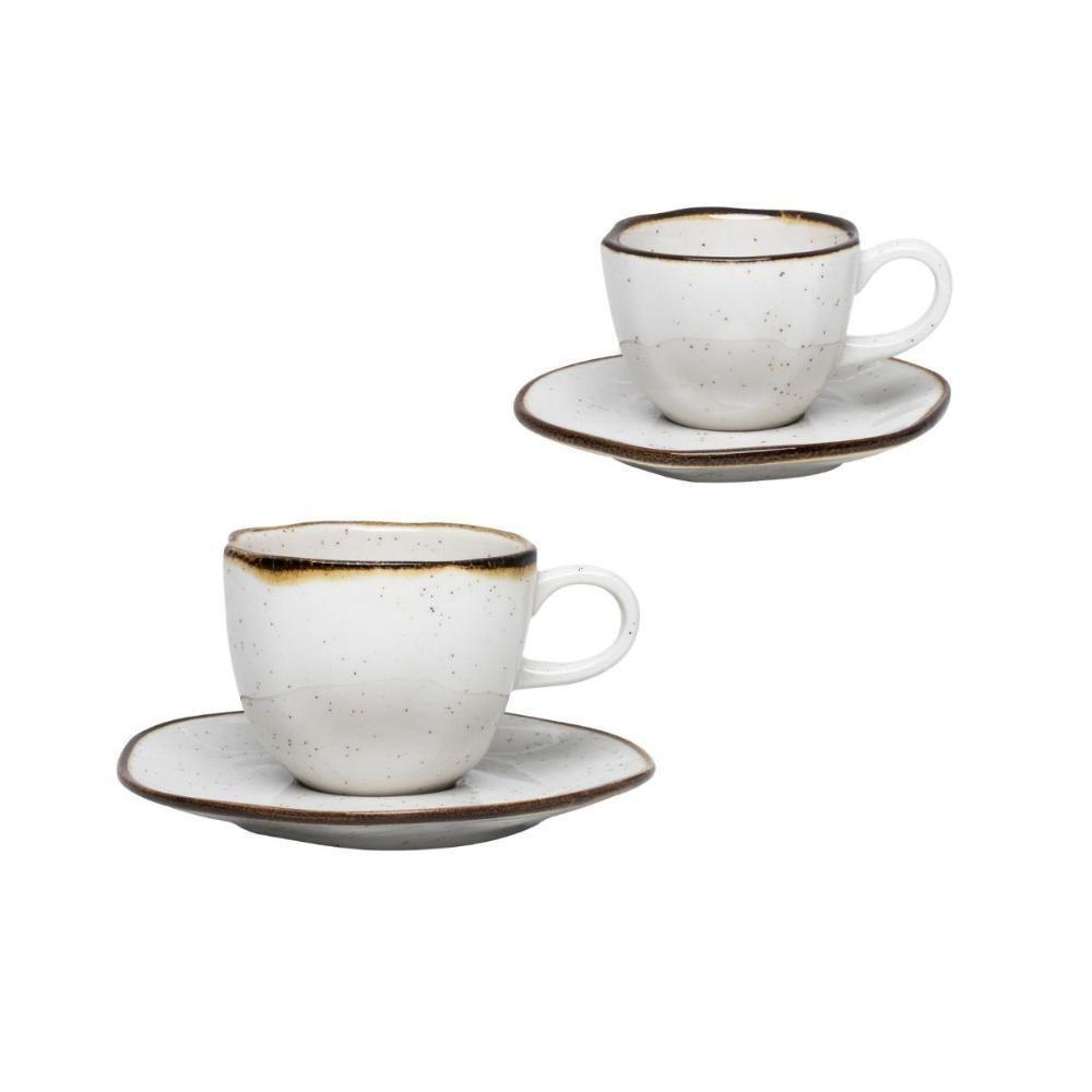 Jogo De Jantar 42 Peças Porcelana Chá Café Maresia Oxford - 3