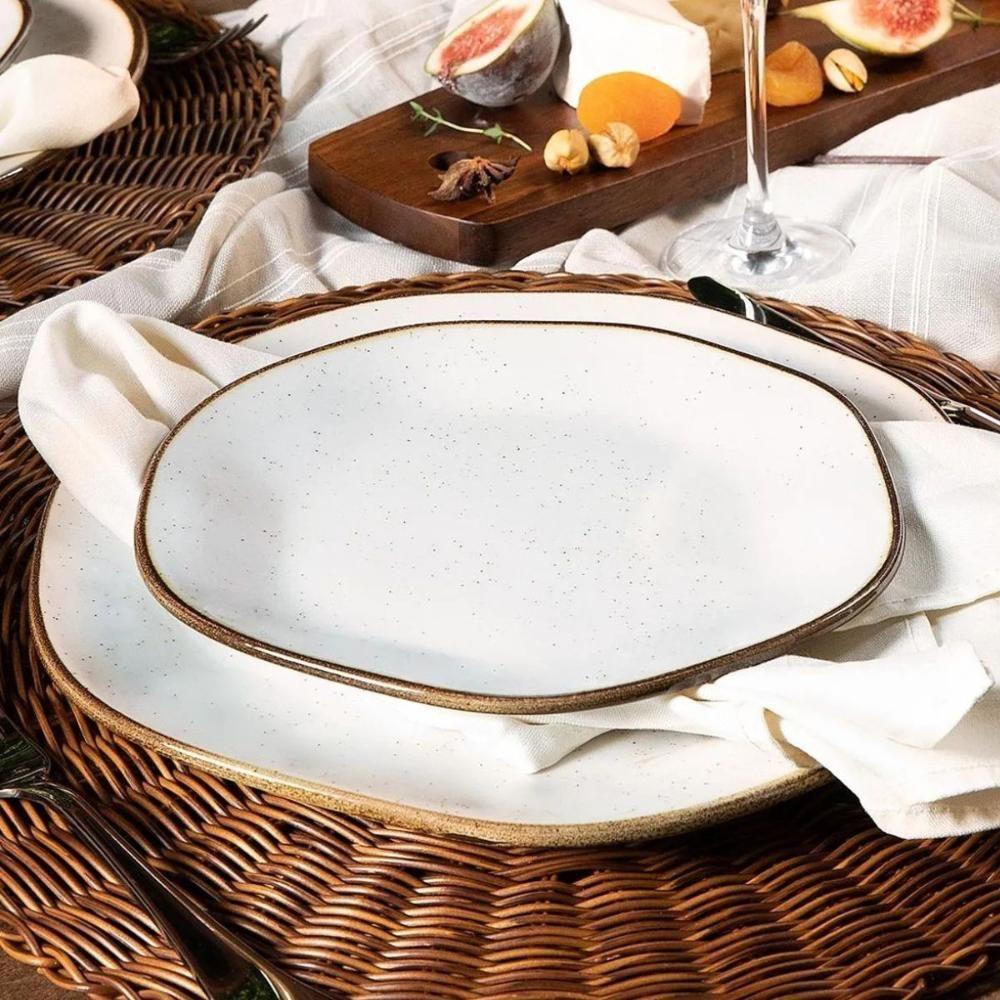 Jogo De Jantar 42 Peças Porcelana Chá Café Maresia Oxford - 8