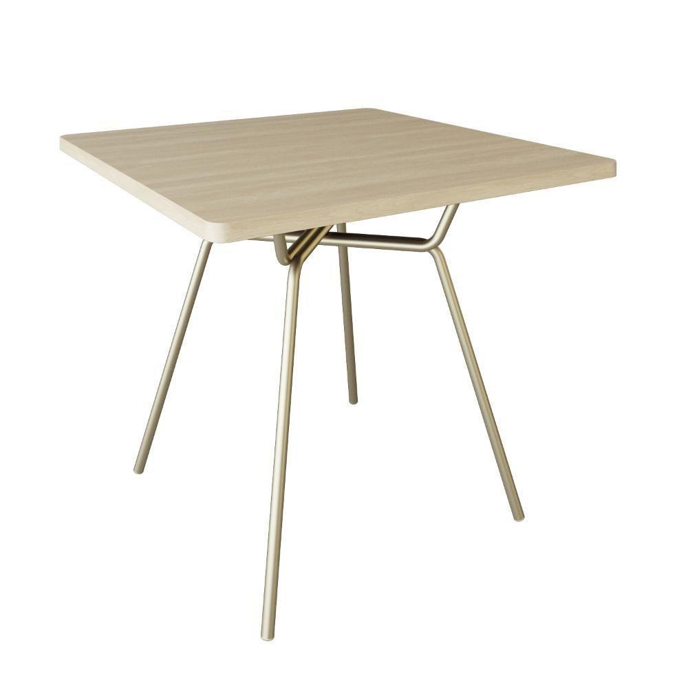 Mesa De Jantar Quadrada Soho 90cm Ciliegio - Est.champ - 4