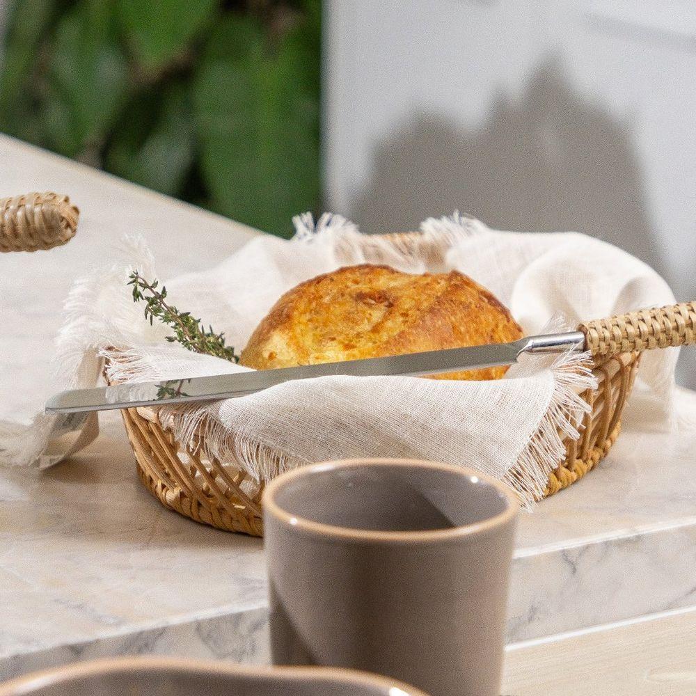 Bandeja Copa E Cia Rattan Oval Pequena - 2