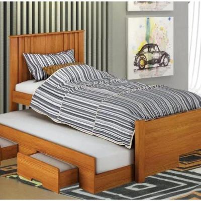 Cama Solteiro Milano Com Auxiliar Cinamomo - Leifer
