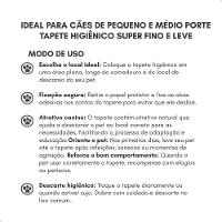 Tapete Higiênico Ultrapad Para Caes 80x60cm Kit 90 Unidades - 10