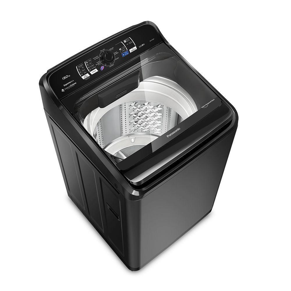 Máquina De Lavar Panasonic Função Vanish 13kg Titânio NA-F130B1TB 220V - 4