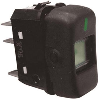 Interruptor Tecla 24v Preta Mercedes ônibus Caminhões Ap 88 [f103]