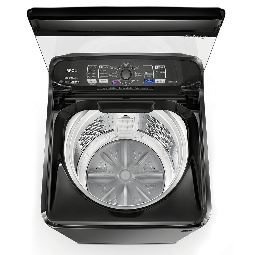 Máquina De Lavar Panasonic Função Vanish 13kg Titânio NA-F130B1TA 110V - 5