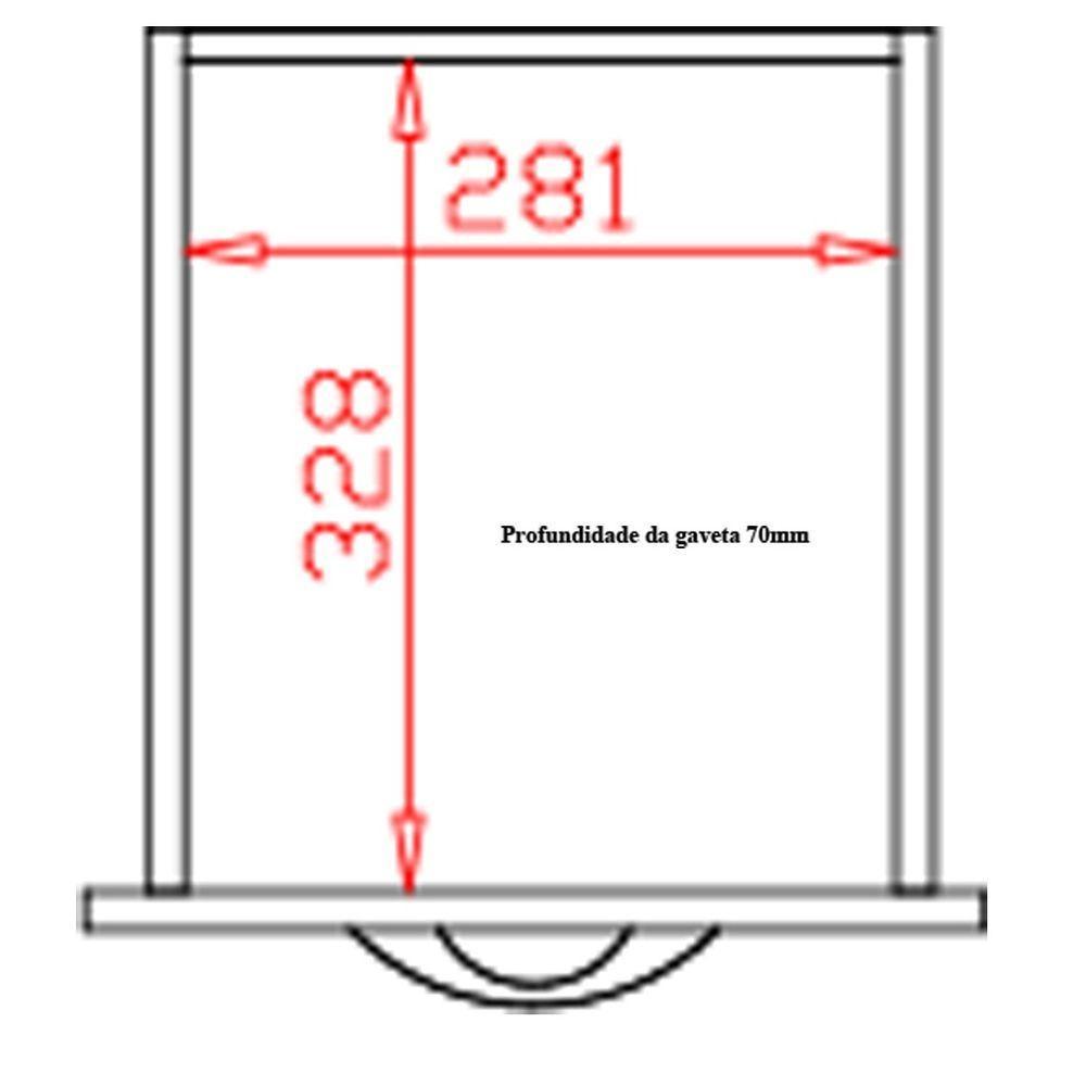 Mesa Para Computador/notebook 1 Gaveta Mali Preto - 4