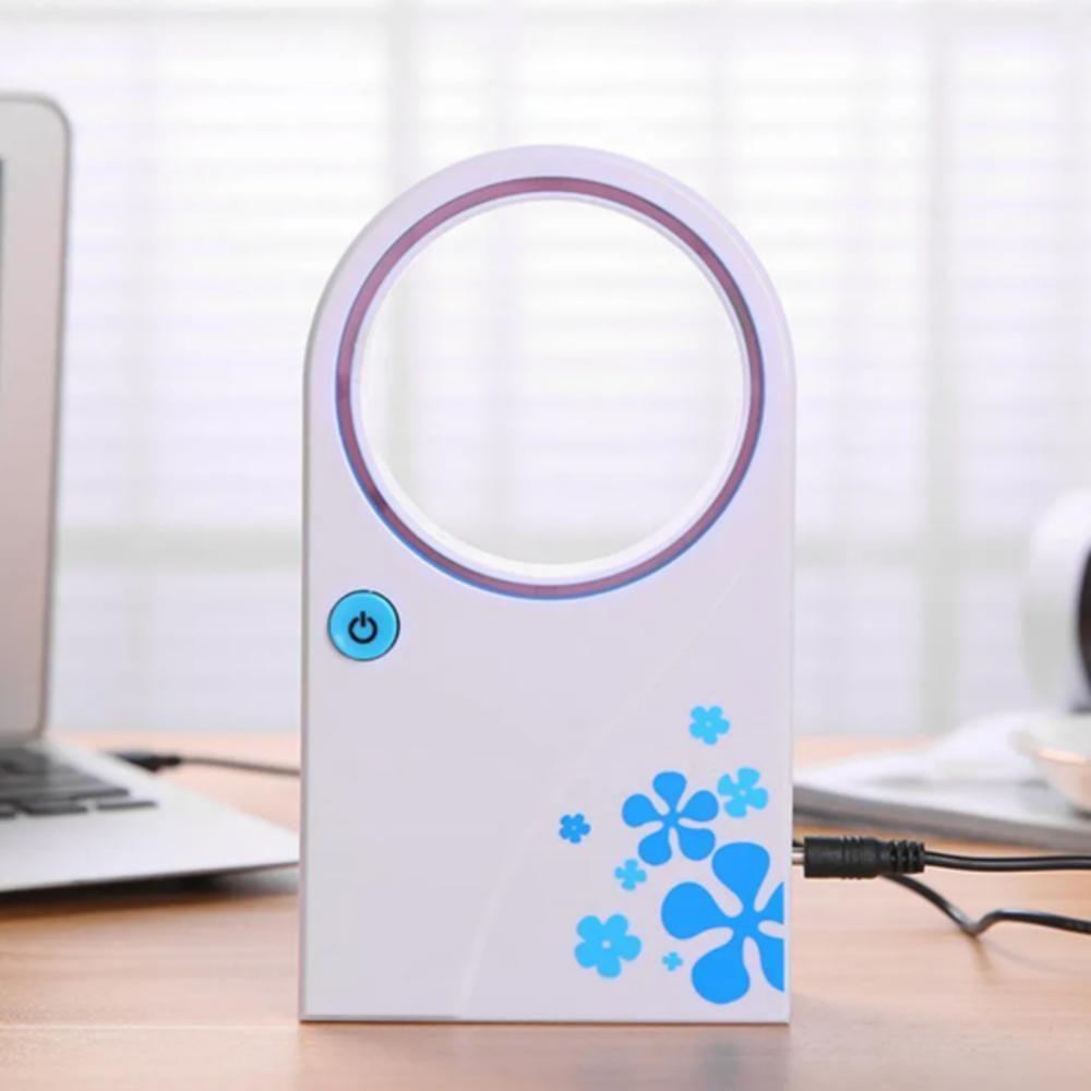 Mini Ar Condicionado Ventilador Sem Helices Mesa Bancada Climatizador Portatil Resfriamento Compacto - 5