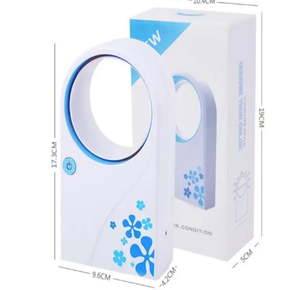 Mini Ar Condicionado Ventilador Sem Helices Mesa Bancada Climatizador Portatil Resfriamento Compacto - 10