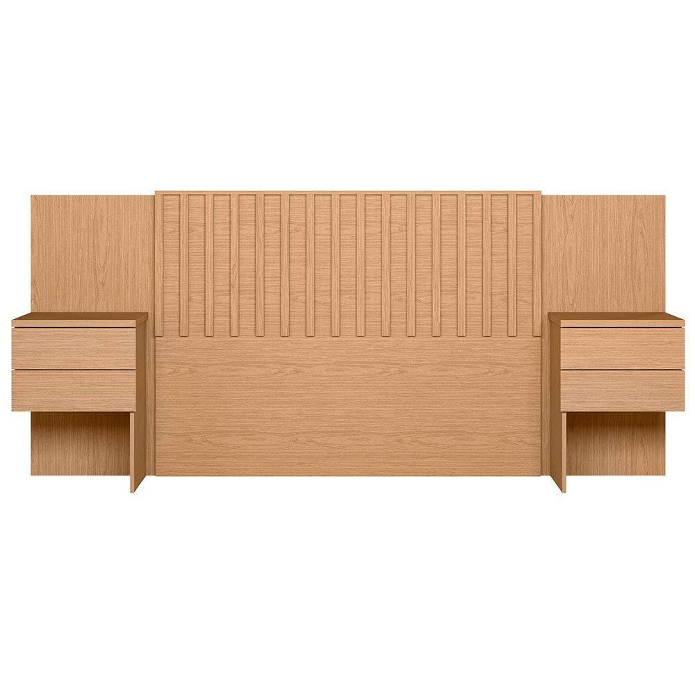 Cabeceira Casal/queen/king Extensível Ripada Olimpia Freijó - 4