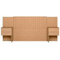 Cabeceira Casal/queen/king Extensível Ripada Olimpia Freijó