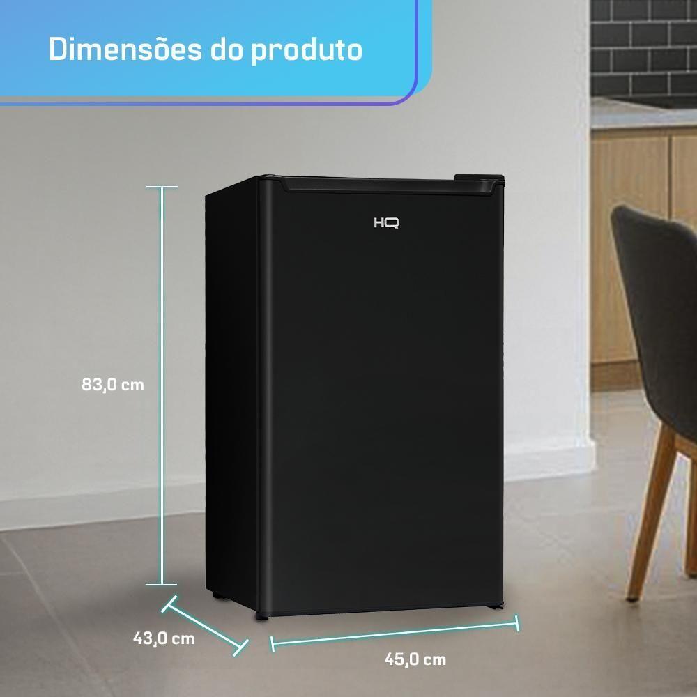 Frigobar HQ 95 Litros Preto HQ-95FB 220V - 4