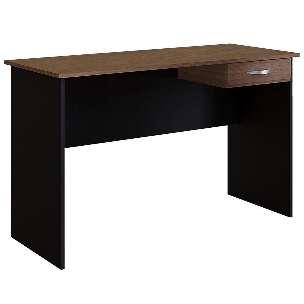 Mesa Para Computador/notebook 1 Gaveta Mali Savana / Preto - 1