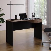 Mesa Para Computador/notebook 1 Gaveta Mali Savana / Preto - 5