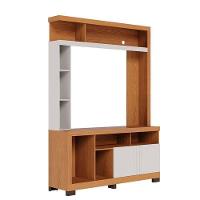 Estante Home Theater Elba Com Mesa De Centro Jeri Freijó Off White Matte E Aparador Riviera Freijó – Colibri - 2