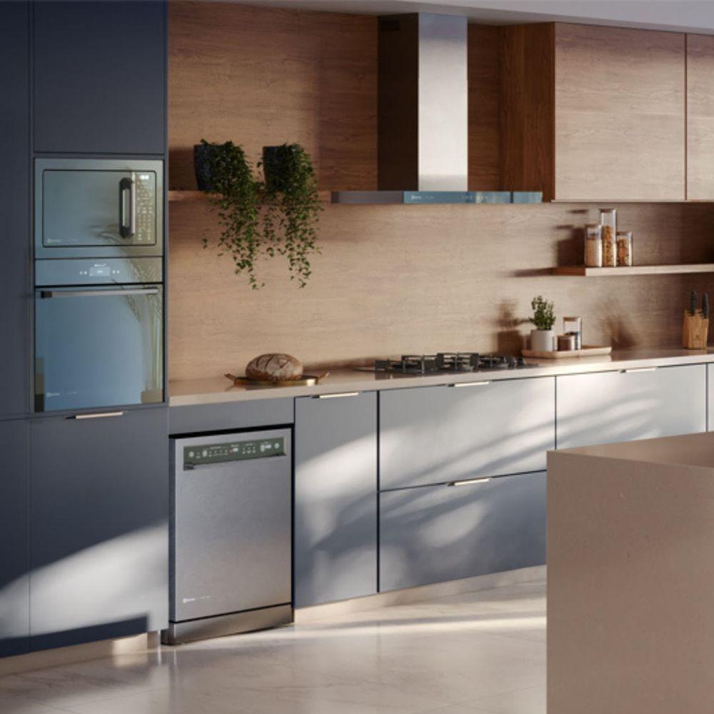 Lava-louças Electrolux LS14X 14 Serviços Home Pro Inox 24601LBC289 220V - 2