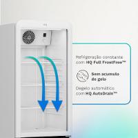 Expositor Refrigerador Vertical HQ 210 Litros Branco HQ-210ERVPVI 220V - 5