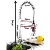 Torneira Gourmet Misturador Spray Flexível 50cm Lorben - 2