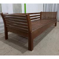Sofá Cama 2,30l X 90p-1,40aberto X 80a - Madeira Maciça - Móveis De Gramado - Castanho - 2