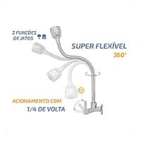 Torneira Gourmet Para Pia Cozinha Parede Luxo Sn03cr Snel Me - 6