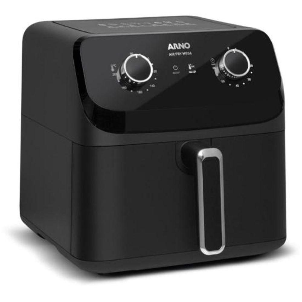 Fritadeira Sem Óleo Air Fryer Arno Mega Afm7 7,5l Preta 220V - 2