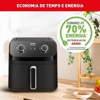 Fritadeira Sem Óleo Air Fryer Arno Mega Afm7 7,5l Preta 220V - 6