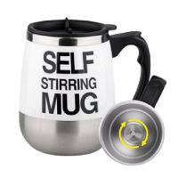 Copo Misturador Eletrico Automatico Portatil 400ml Shake Whey Mixer Caneca Liquidificador Branco - 2