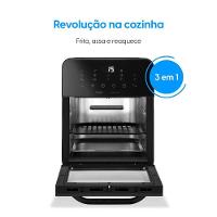 Fritadeira Air Fryer Forno Style Oven Fry 10 Litros 110v 1.400w Grelha Removível Com Painel Digital - 2