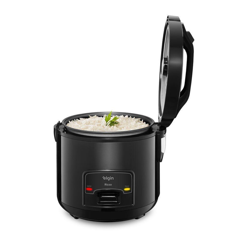 Panela Elétrica de Arroz Rizzo 5 Xícaras 400W Preta com Acessórios 220V - 2