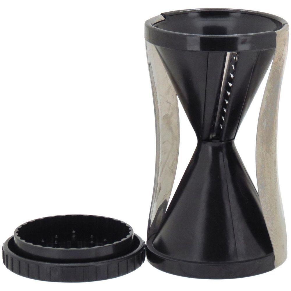 Phoebe Fatiador Legumes 13X7X7Cm Polipropileno Preto Espiral - 1