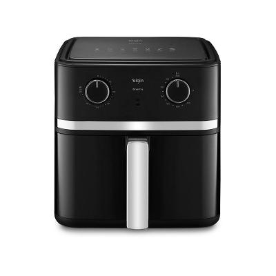 Fritadeira Air fryer Gran Fry 8 Litros 1.750W Preta Grelha Removível 220V